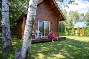 Ermitage Saint-Antoine Saguenay-Lac-Saint-Jean - Hébergement en chalet - Photo D. Verreault