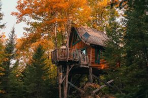 Les Toits du Monde - Chalet enchanté en automne - Photo LFAYOS