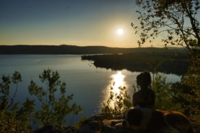 Les Toits du Monde - Coucher de soleil au Rocher du Capitaine