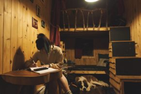 Les Toits du Monde - Télétravail en Tiny House - Photo Marchandimage