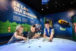 L'Odyssée des Bâtisseurs Saguenay-Lac-Saint-Jean - Exposition interactive