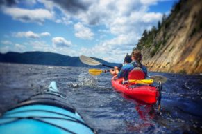 Aventure Rose des Vents - Kayak de mer sur le Fjord du Saguenay