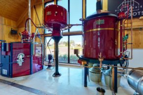 Distillerie des Marigots (Caplan, Gaspésie) - Photo Groupe Explora Terra